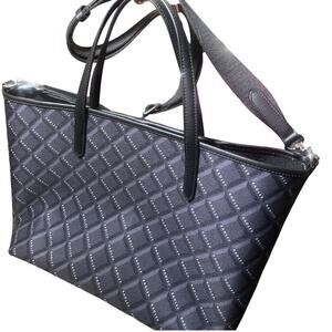 Radley London Southwell Gardens Geo Canvas Logo Tote Bag NWOT